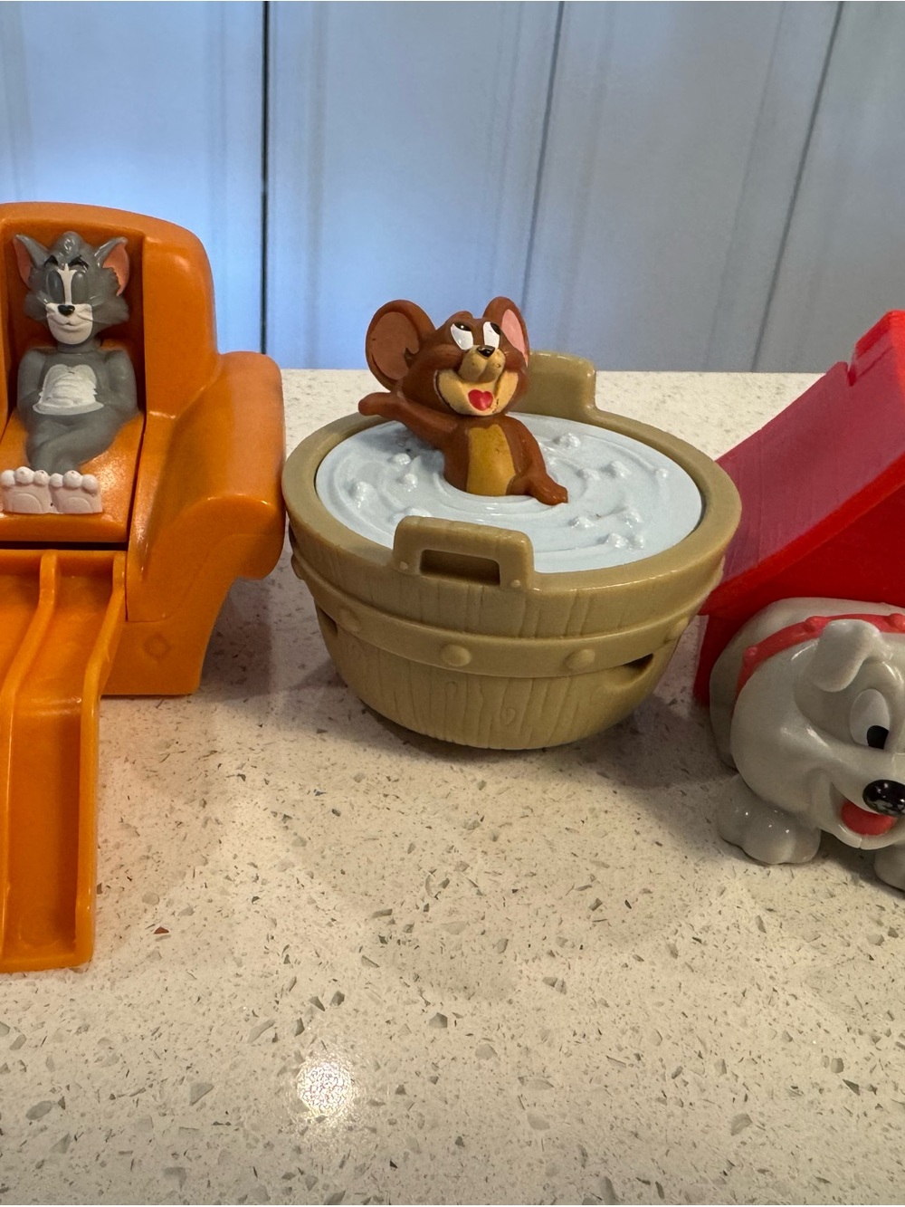 3/$10 McDonald's Happy Meal toys from 2021 featuring Tom and Jerry
